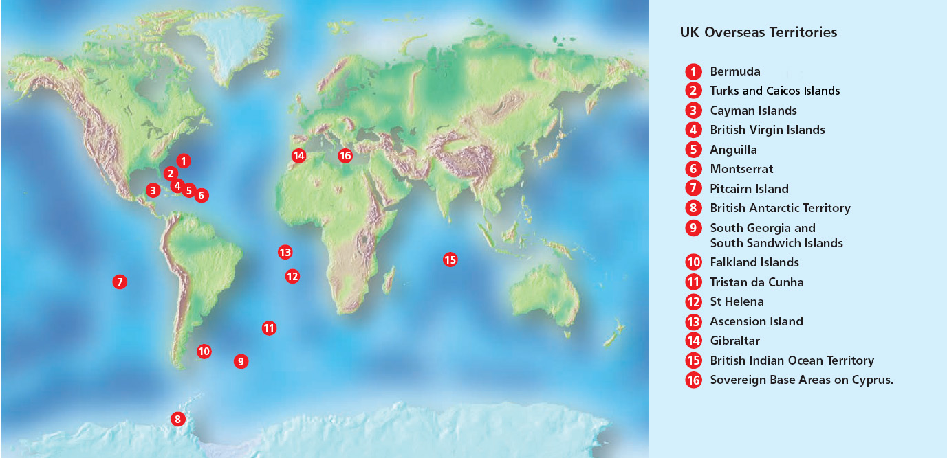 Владения других стран. Современные заморские территории Великобритании. Заморские территории Великобритании на карте. Карта Британии с заморскими территориями.